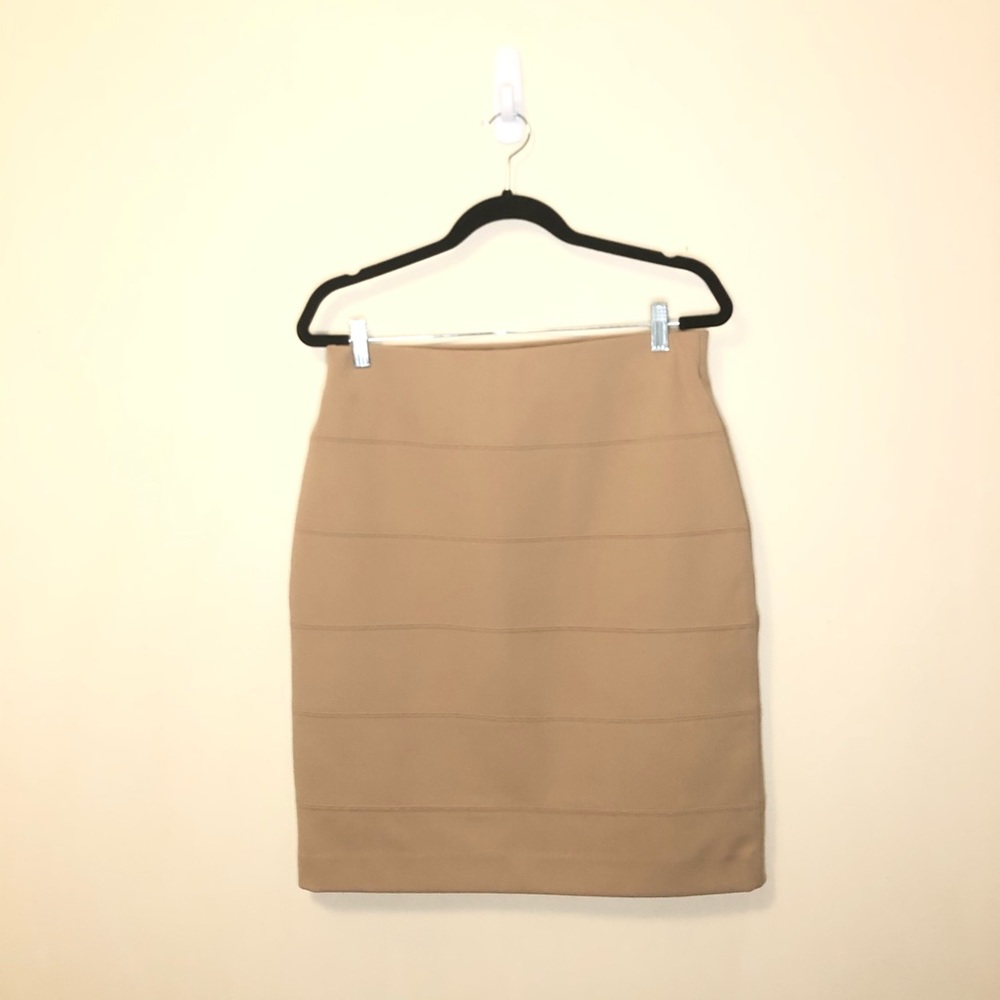 Alfani mini pencil skirt elastic waist spandex med